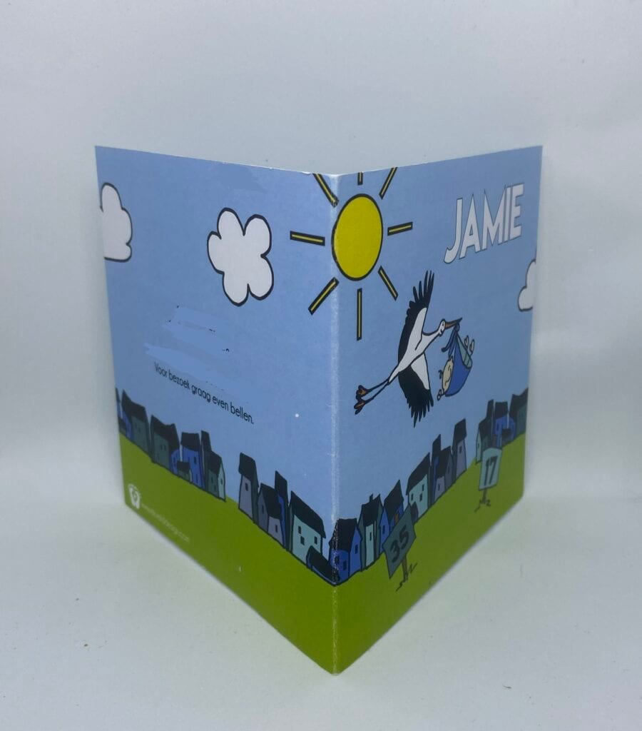 Geboortekaartjes ontwerpen